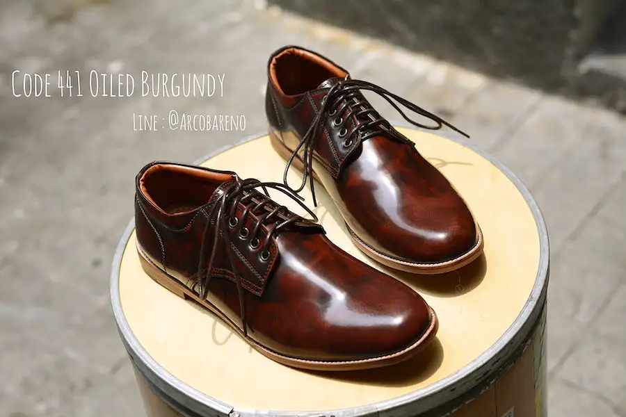 441 Derby Shoe - Burgundy