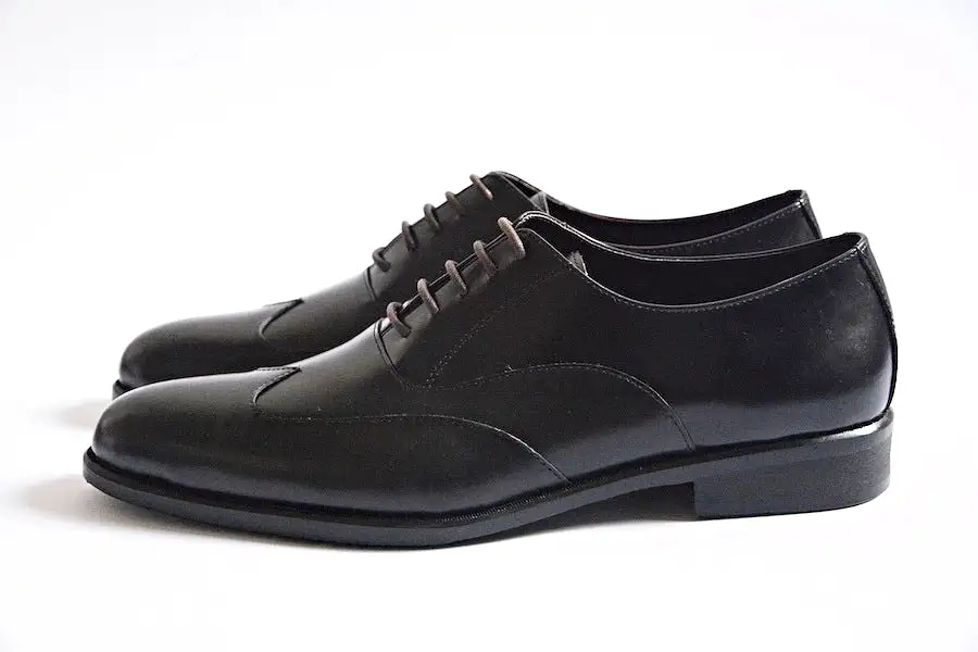 502 Oxford Shoe Wingtip Black