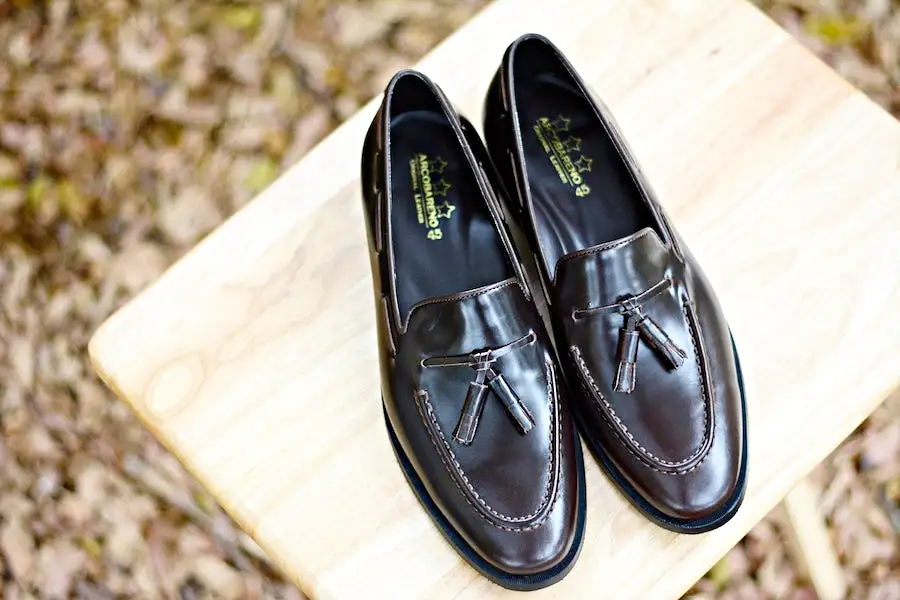 503 Tassel Loafer Dark Brown-Black