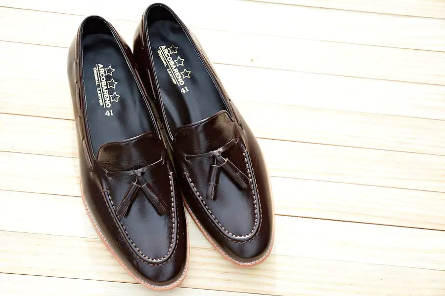 503 Tassel Loafer Dark Brown