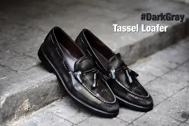 503 Tassel Loafer Dark Grey (Plait)