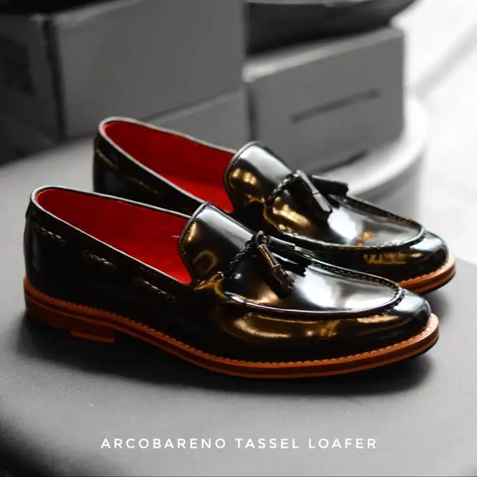 503 Tassel Loafer PianoBlack x Suede