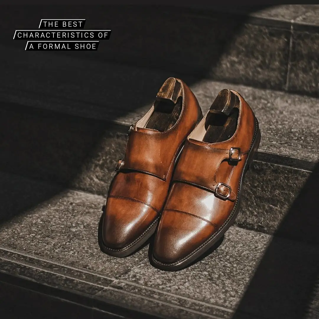 504 New Arrival Double MonkStrap Patina Paint