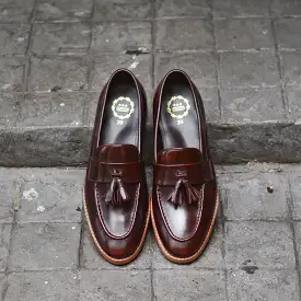 505 Tassel Loafer Strap Burgundy x Wooden Soles