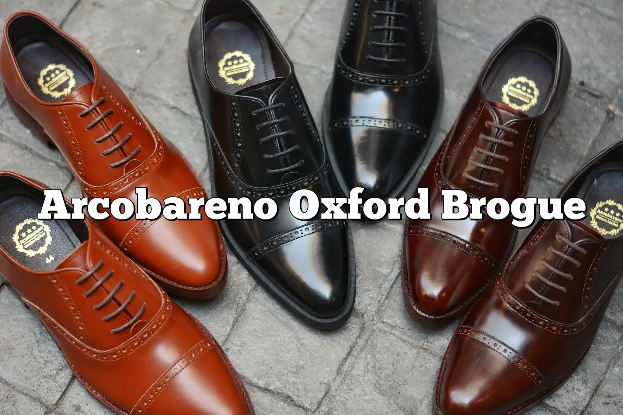 507-1 Brogue Shoe Black