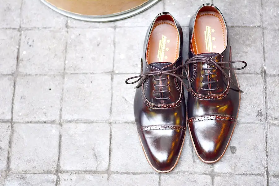 507-1 Brogue Shoe Burgundy