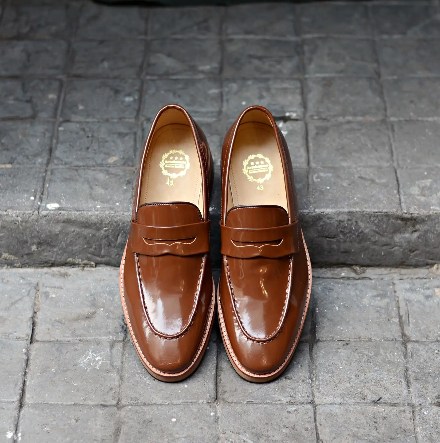 509 Penny Loafer Cognac x Wooden Soles