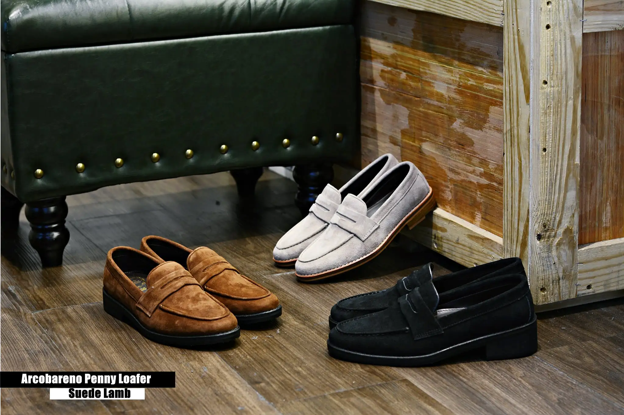 509 Penny Loafer X Suede Lamp Black