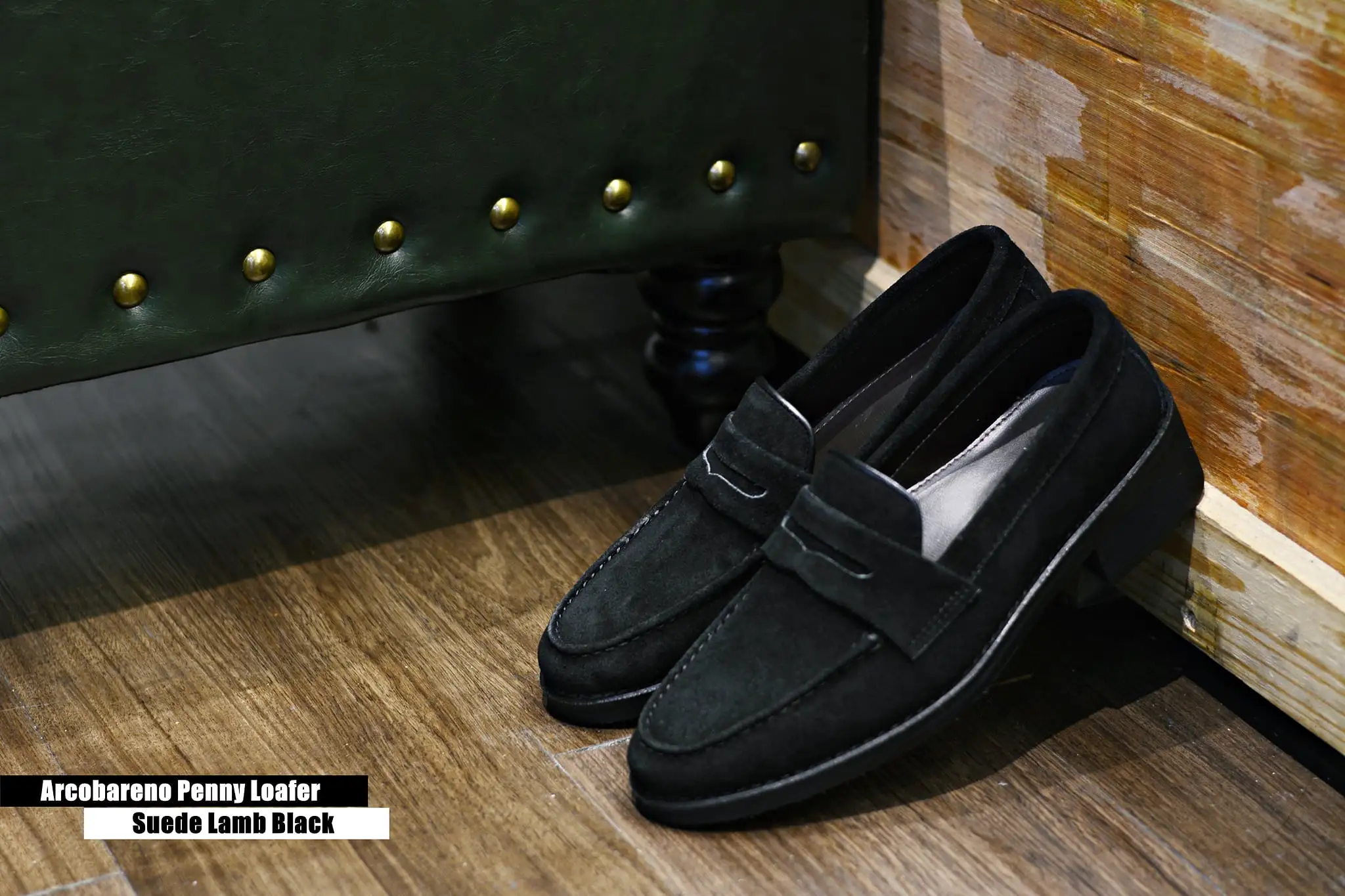 509 Penny Loafer X Suede Lamp Black