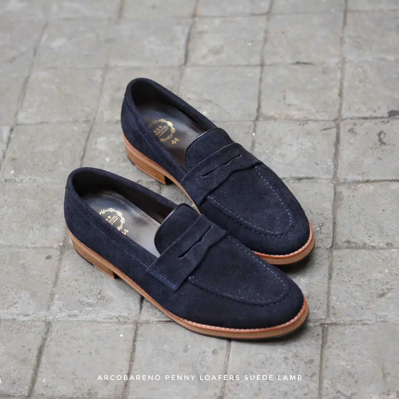 509 Penny Loafer X Suede Lamp DeepBlue