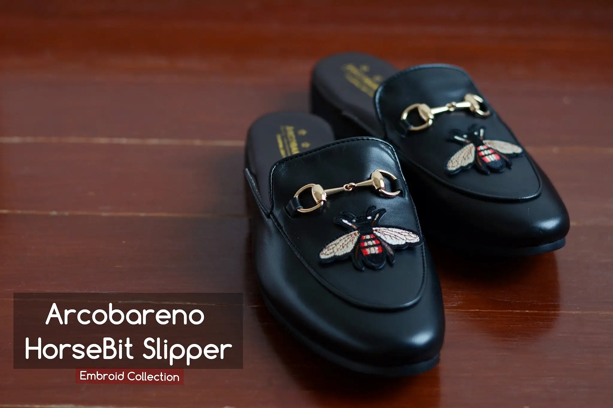 701 Slipper Horsebit Embroid