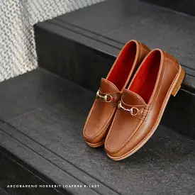 703 Horsebit Loafer Caramel x Suede Lamb