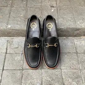 703 Horsebit Loafer MattBlack