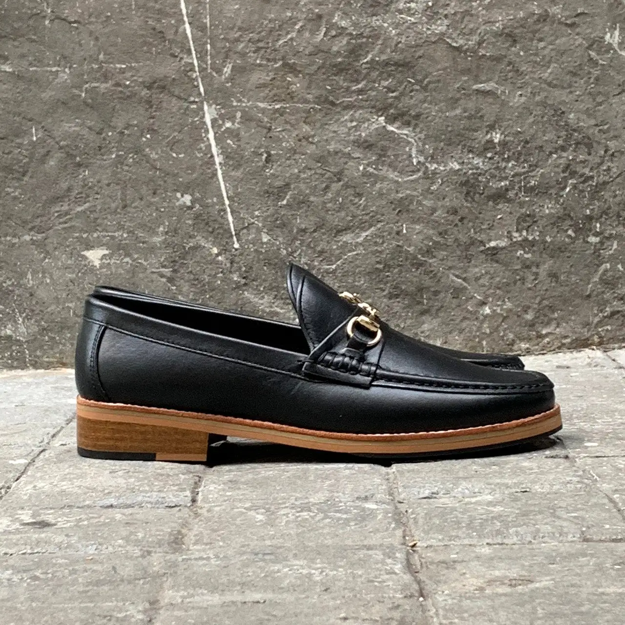 703 Horsebit Loafer MattBlack