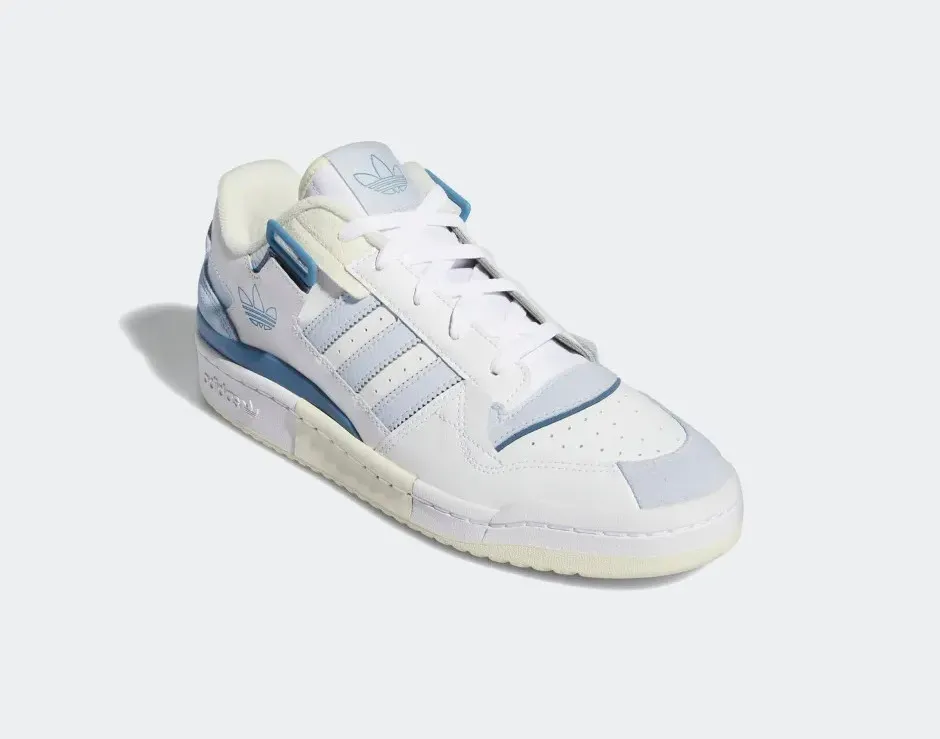 Adidas Forum Exhibit Low Cloud White Sky Tint Cream White GW6348