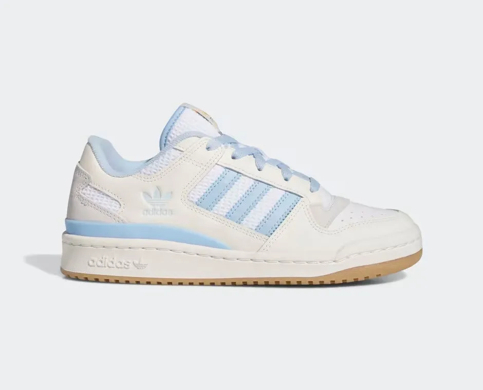 Adidas Forum Low Cream White Clear Sky Cloud White IE7420