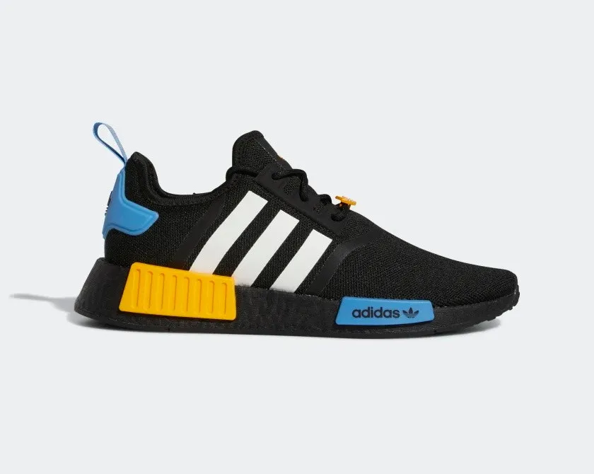 Adidas NMD R1 Core Black Cloud White Collegiate Gold FZ5876