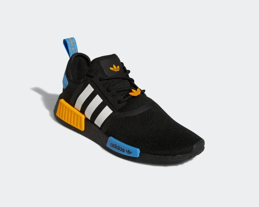 Adidas NMD R1 Core Black Cloud White Collegiate Gold FZ5876