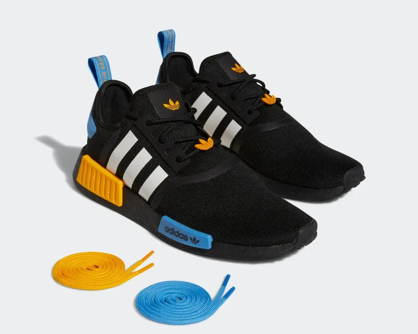 Adidas NMD R1 Core Black Cloud White Collegiate Gold FZ5876