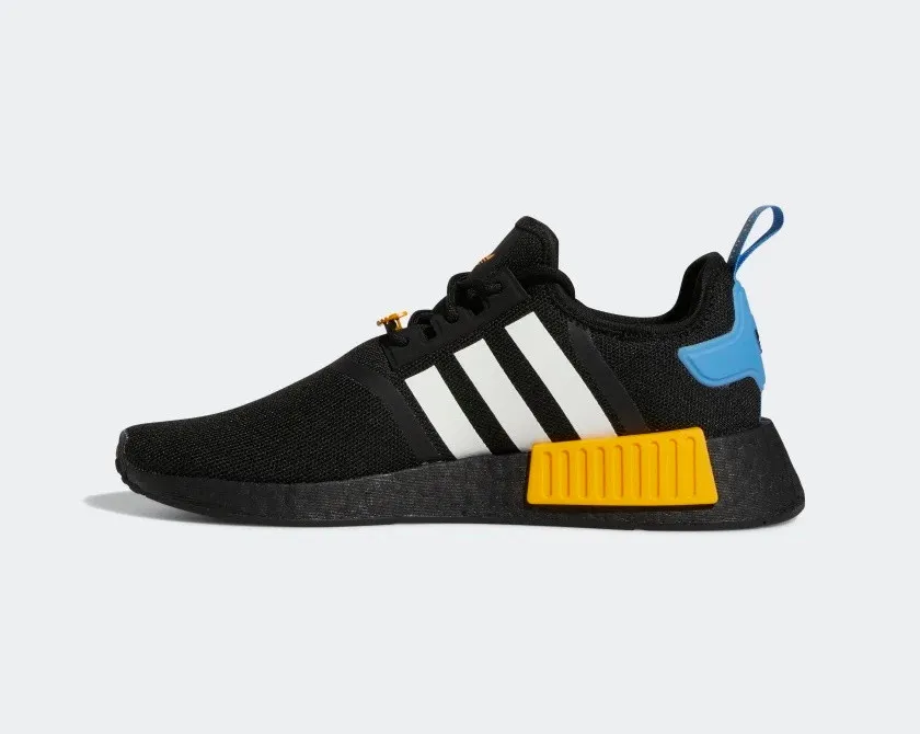 Adidas NMD R1 Core Black Cloud White Collegiate Gold FZ5876