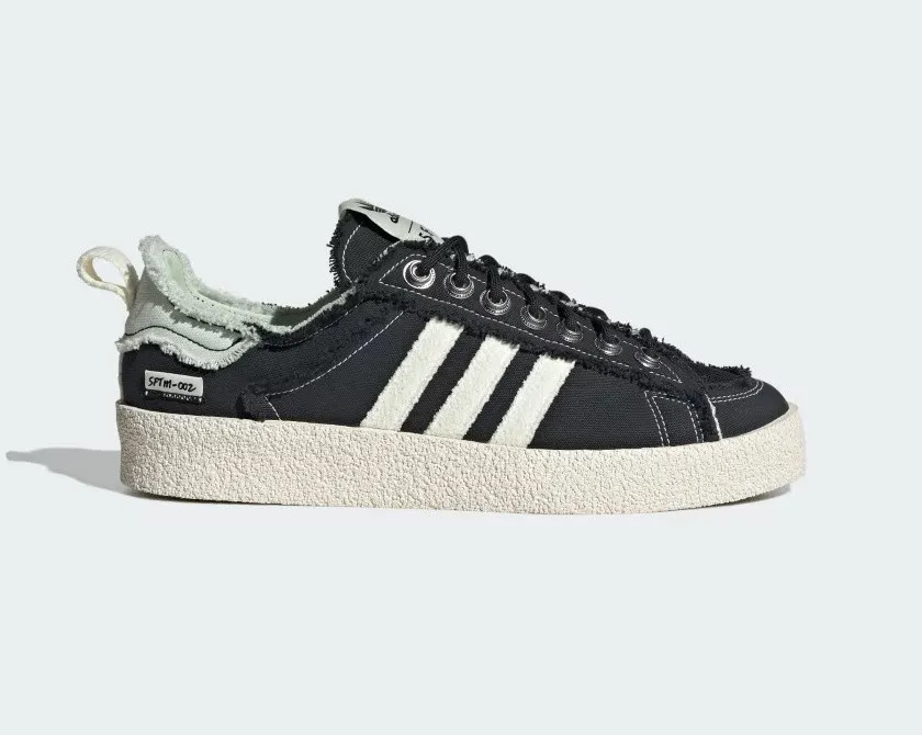 Adidas Originals Campus 80s Song for the Mute Core Black Cream White Linen Green ID4791