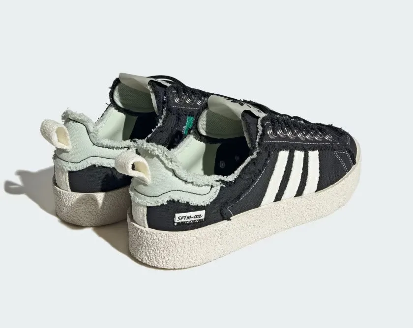 Adidas Originals Campus 80s Song for the Mute Core Black Cream White Linen Green ID4791