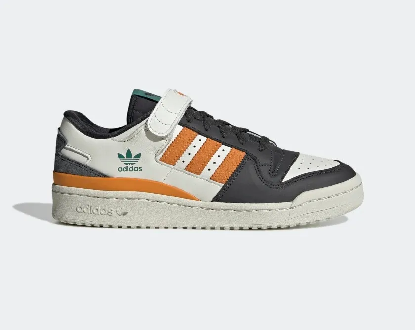 Adidas Originals Forum 84 Low Cream Focus Orange Green GX2161