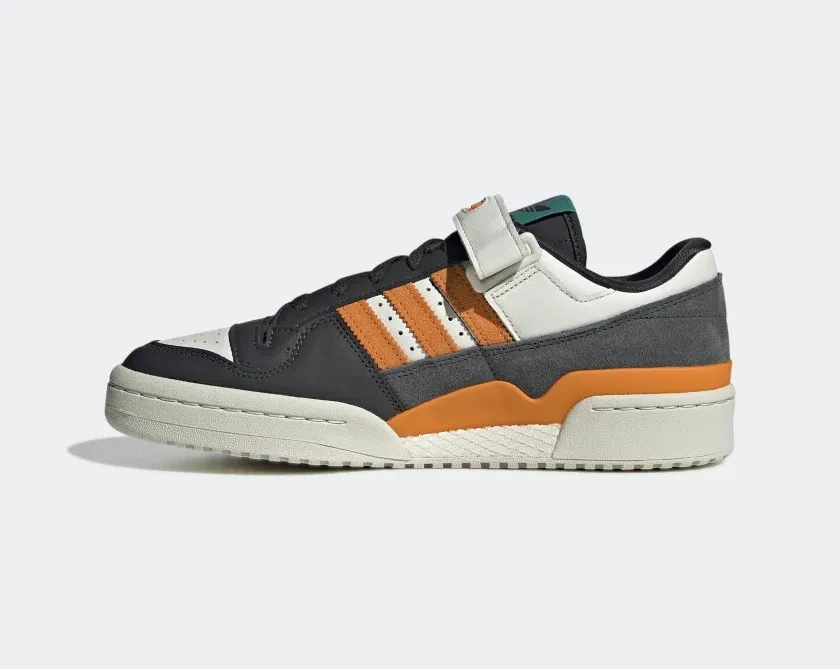 Adidas Originals Forum 84 Low Cream Focus Orange Green GX2161