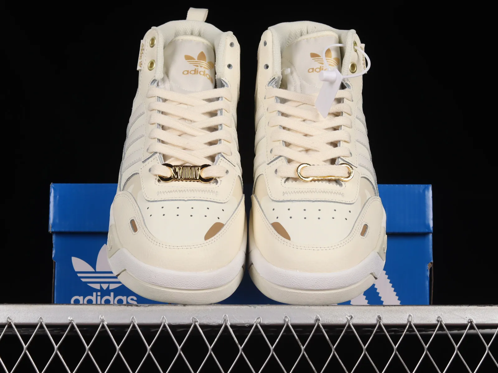 Adidas Originals Post Up Cloud White Metallic Gold H00218