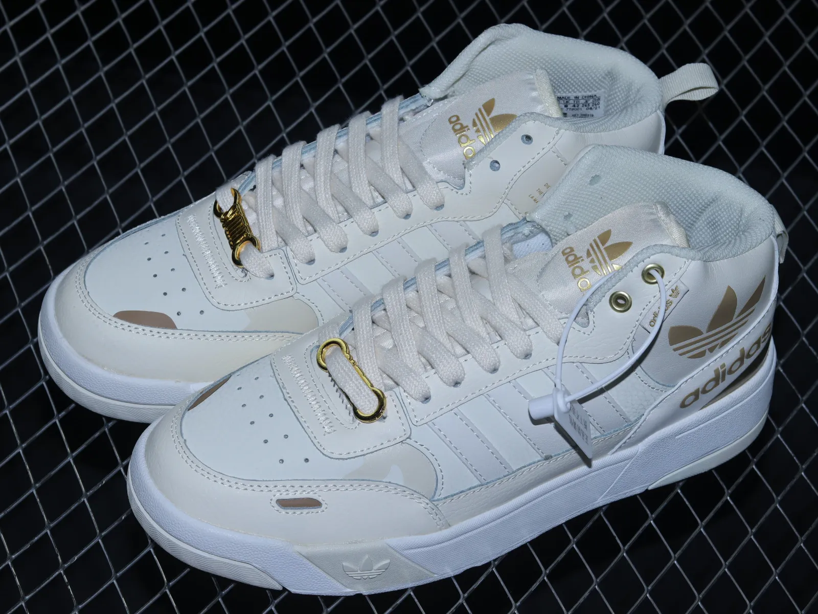 Adidas Originals Post Up Cloud White Metallic Gold H00218