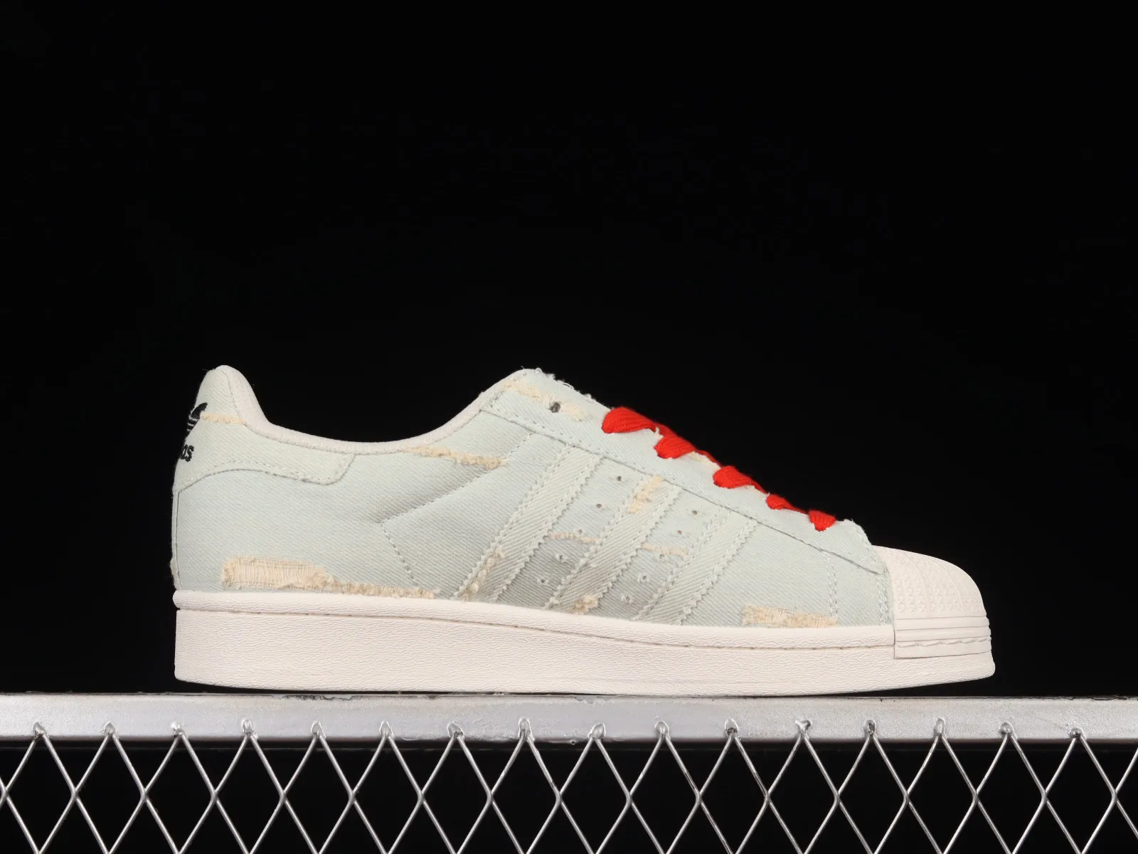 Adidas Originals Superstar Denim Blue Red Cloud White GE4988