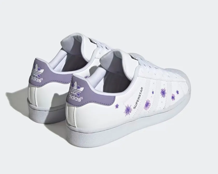 Adidas Superstar Cloud White Magic Lilac Bliss Lilac HQ4288