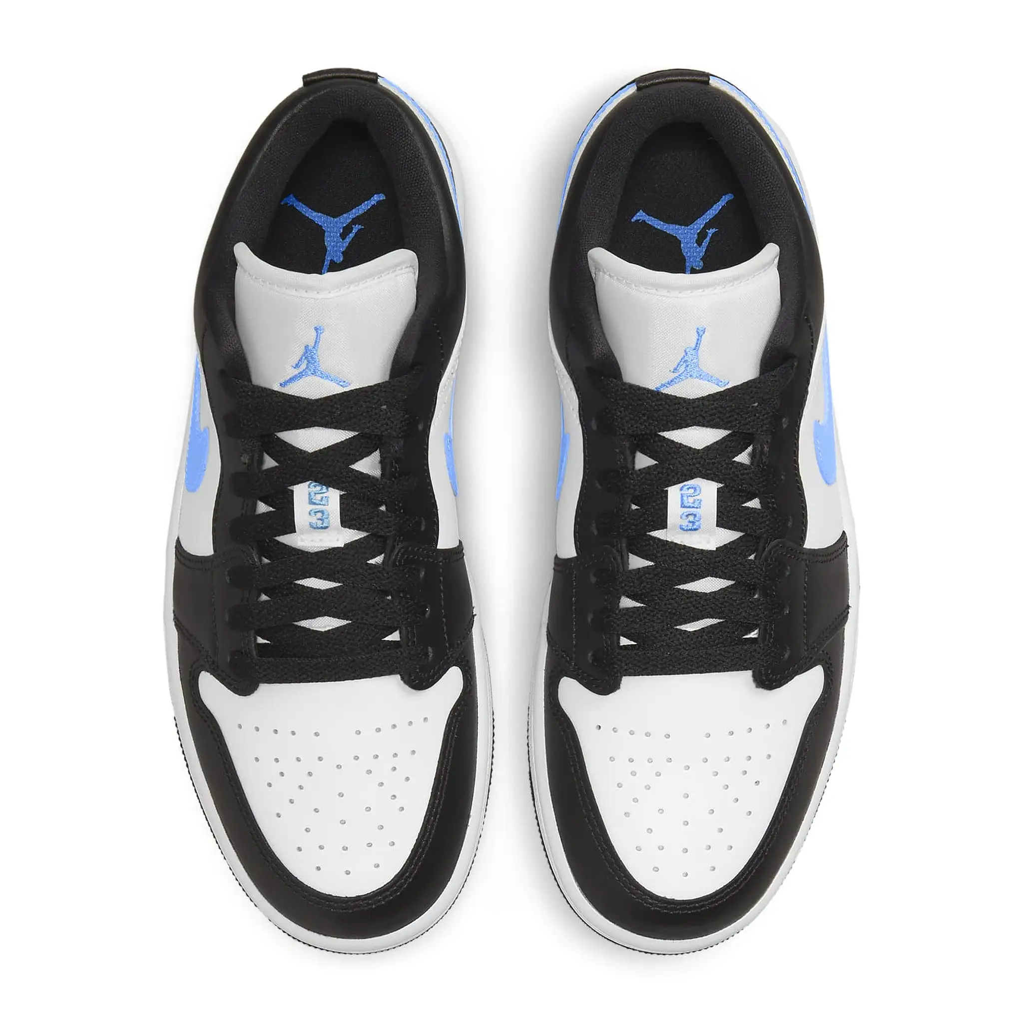 Air Jordan 1 Low Black University Blue White (W)