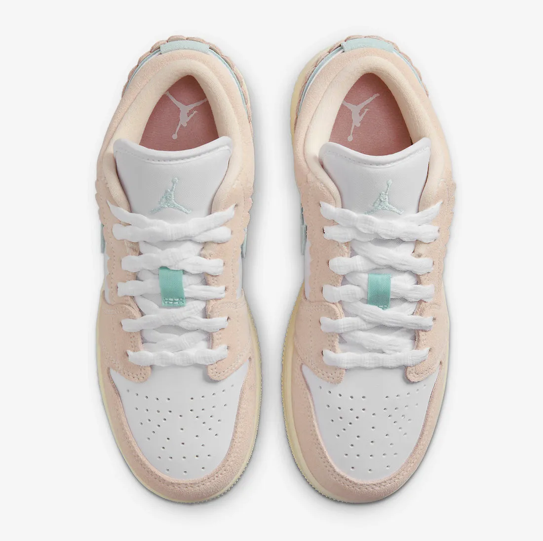 Air Jordan 1 Low SE GS Guava Ice Jade White Pink Oxford DZ5356-800