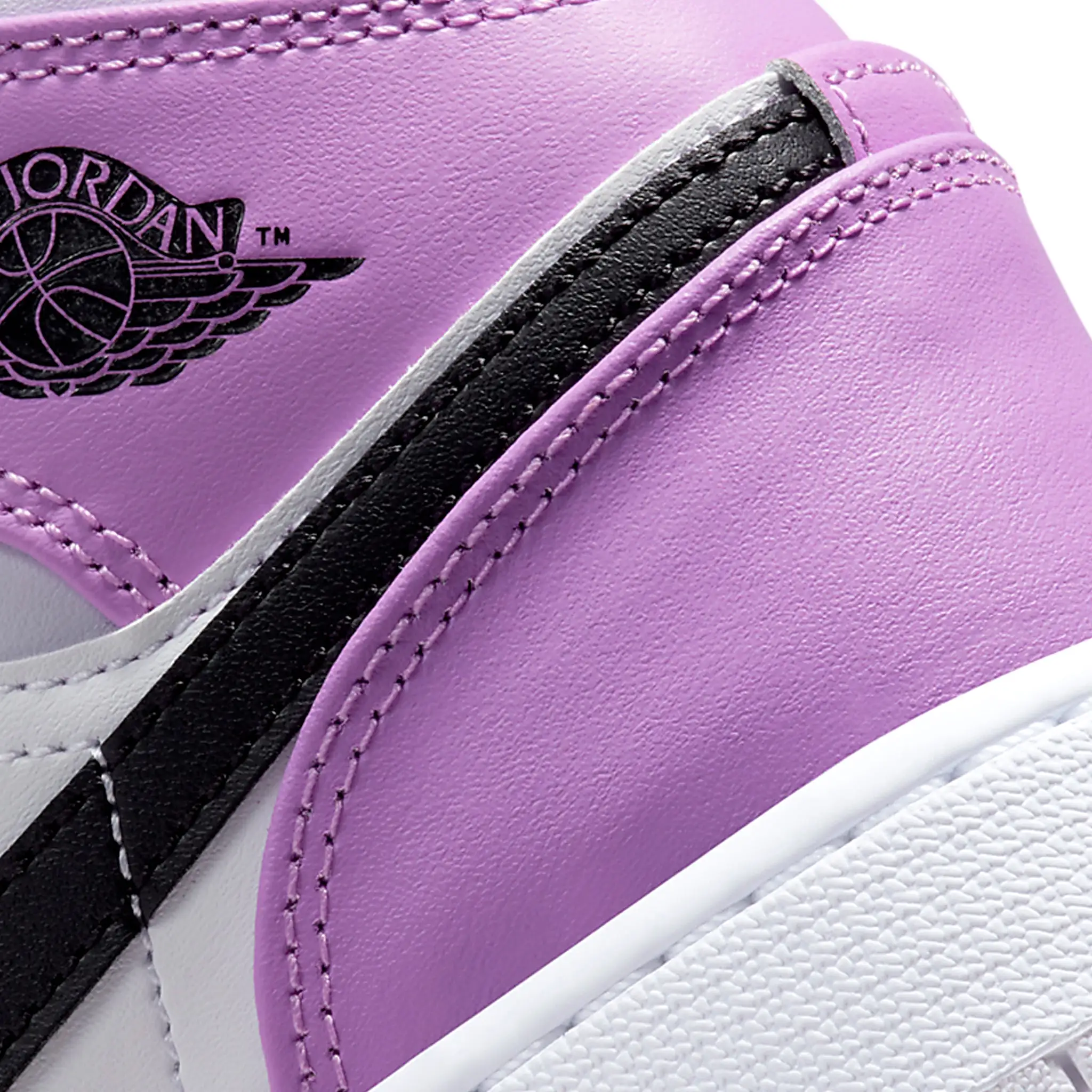 Air Jordan 1 Mid Barely Grape (GS)