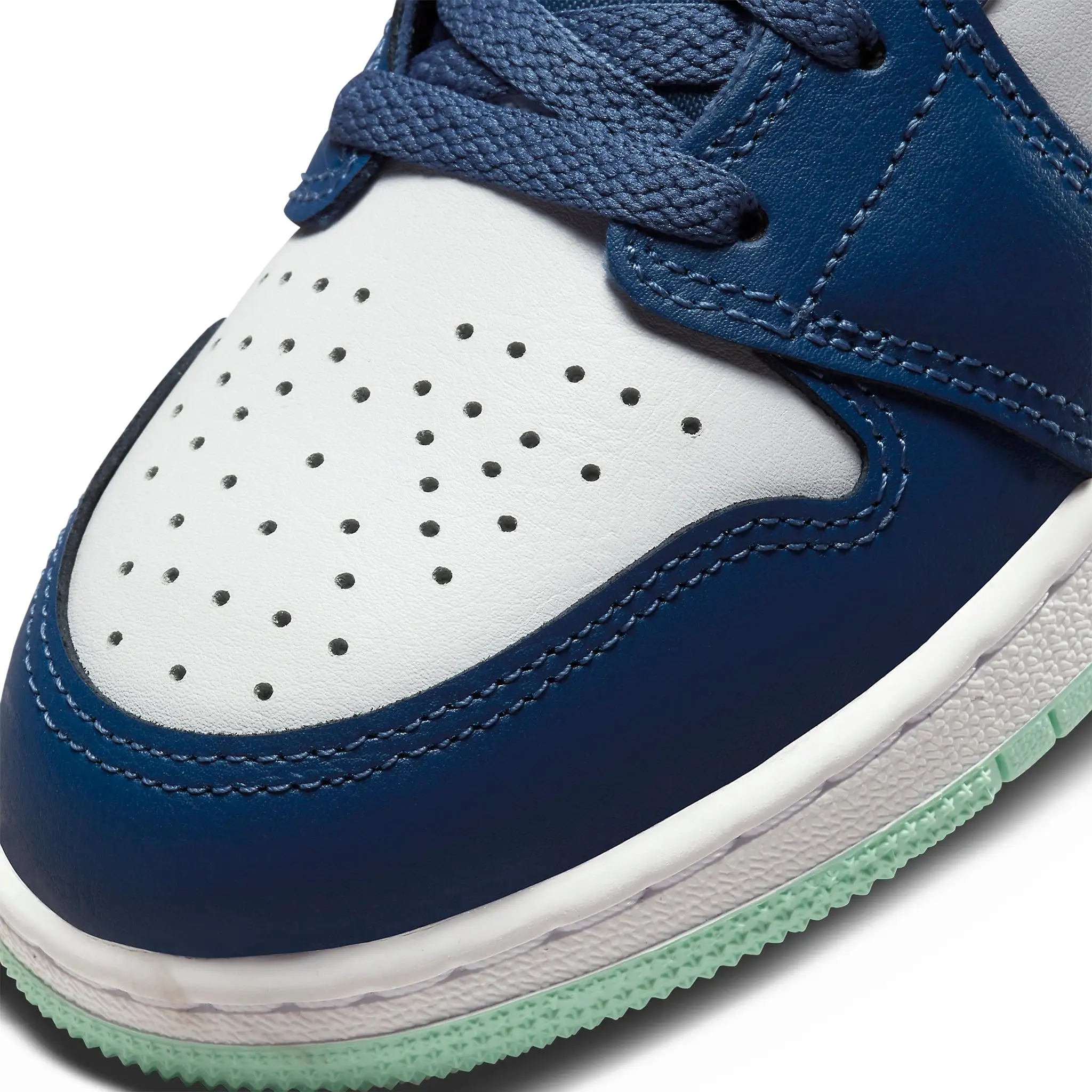 Air Jordan 1 Mid Mystic Navy Mint Foam (GS)