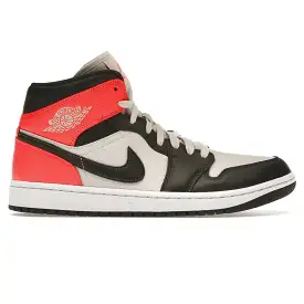 Air Jordan 1 Mid Newsprint Light Orewood Brown (W)