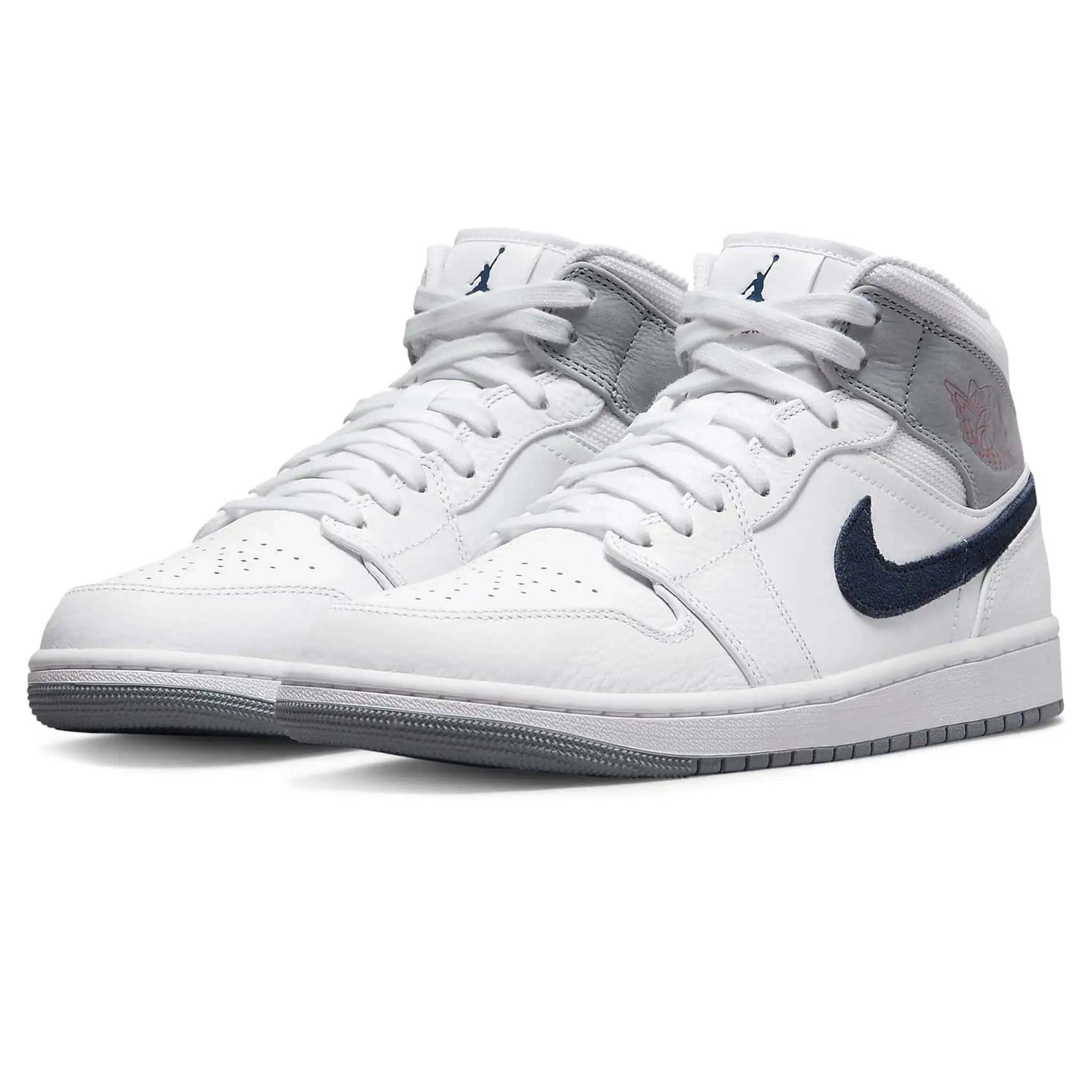 Air Jordan 1 Mid Paris White