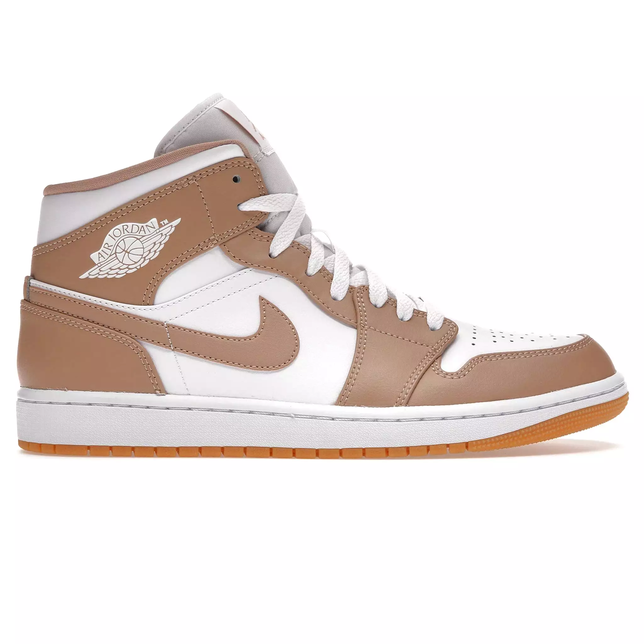 Air Jordan 1 Mid Tan Gum