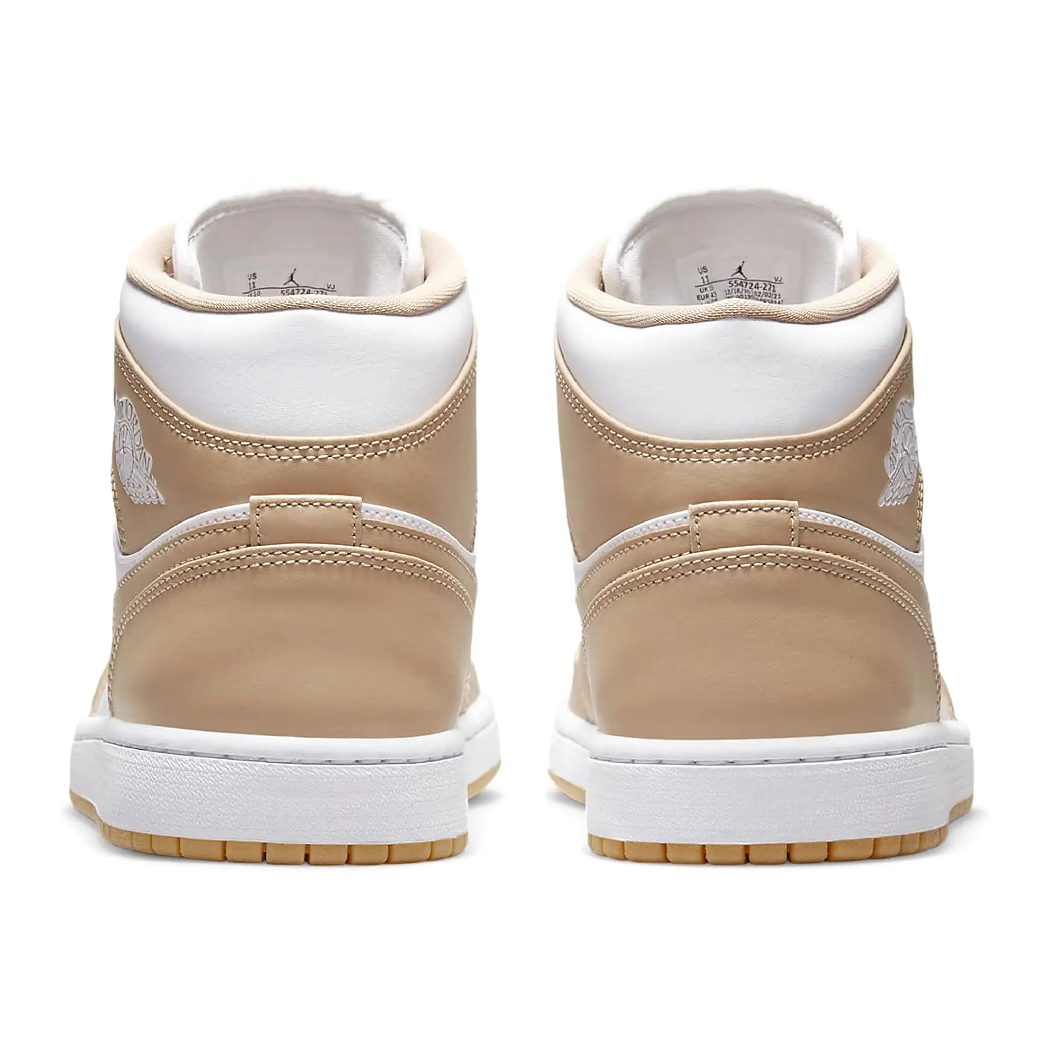 Air Jordan 1 Mid Tan Gum