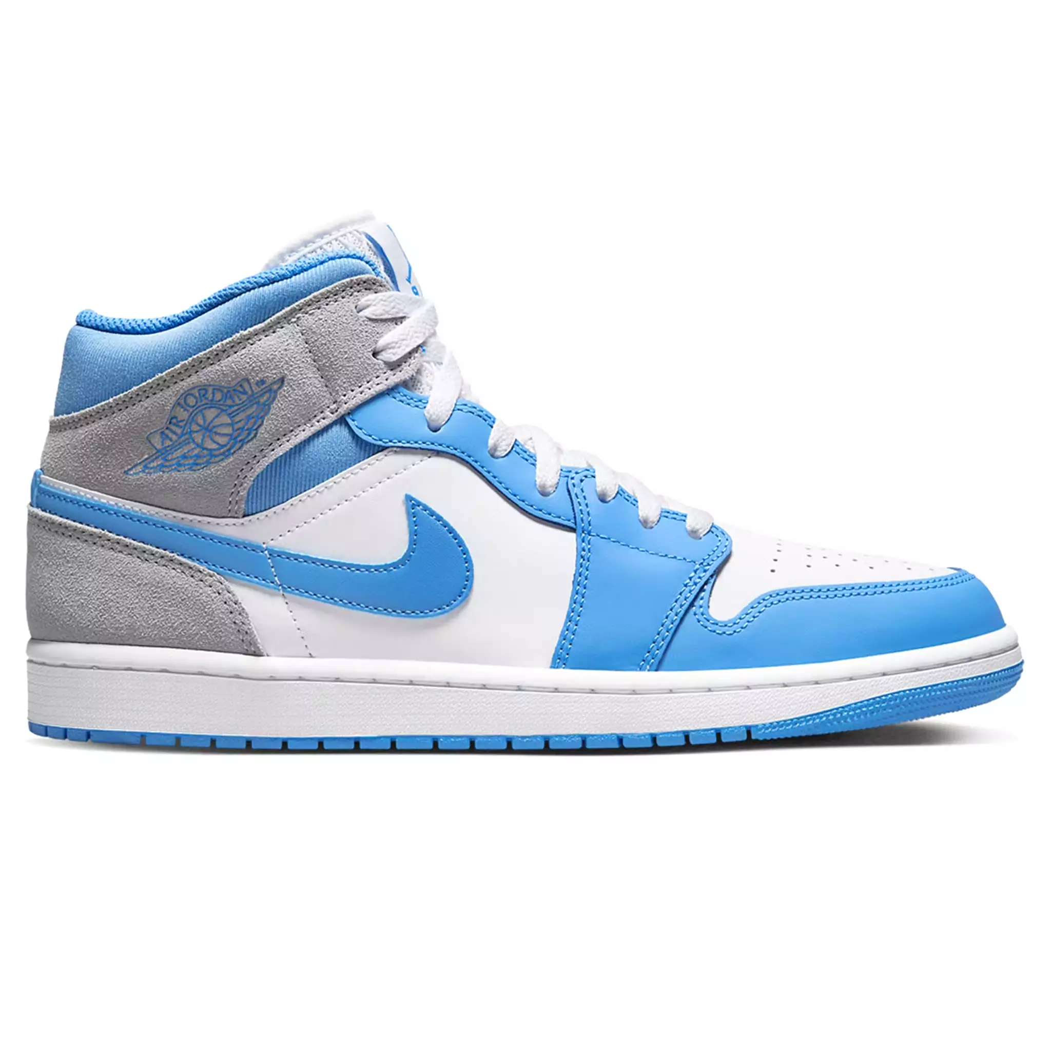 Air Jordan 1 Mid University Blue Grey