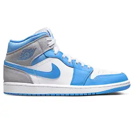 Air Jordan 1 Mid University Blue Grey