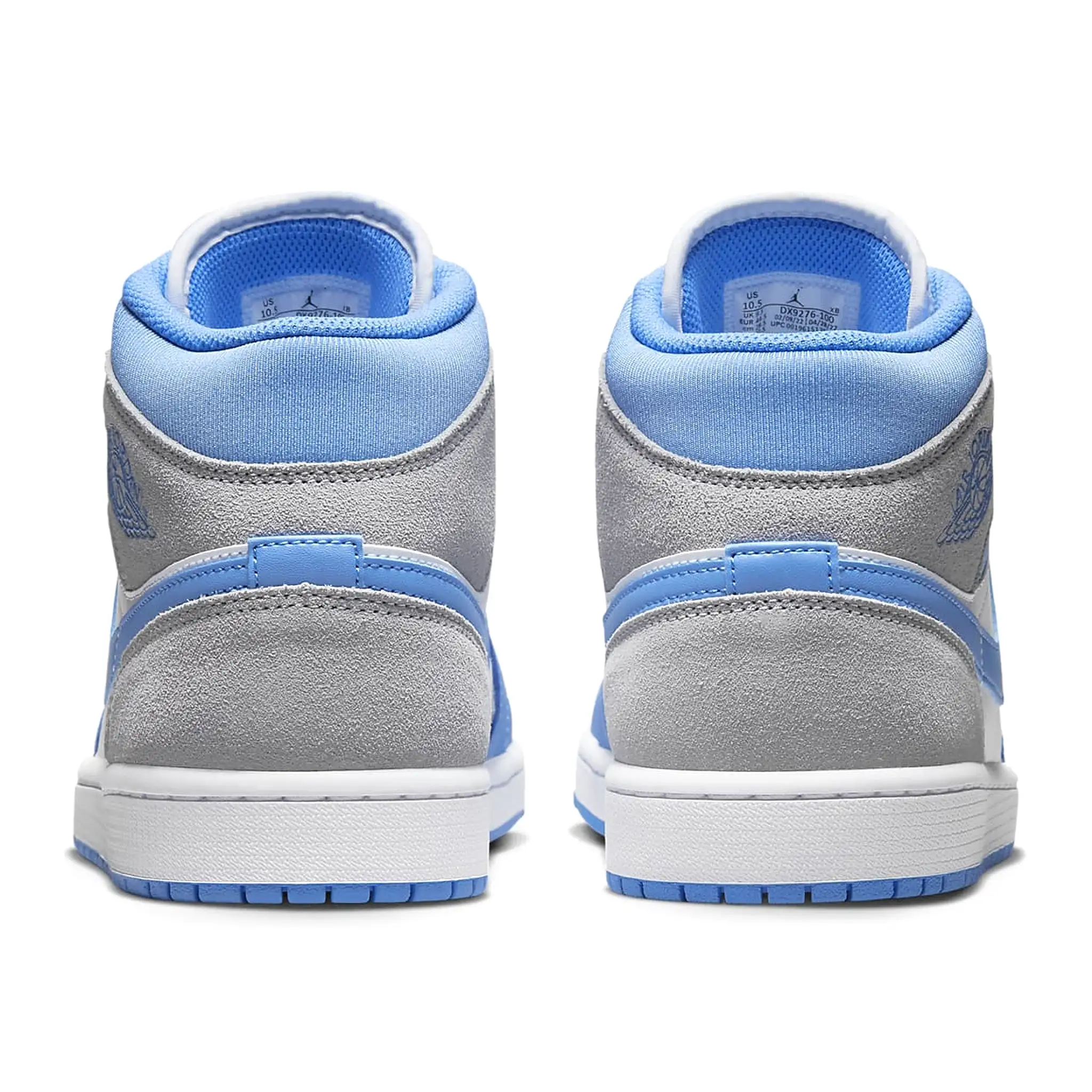 Air Jordan 1 Mid University Blue Grey