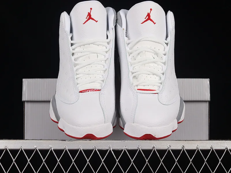 Air Jordan 13 Wolf Grey White True Red 414571-160