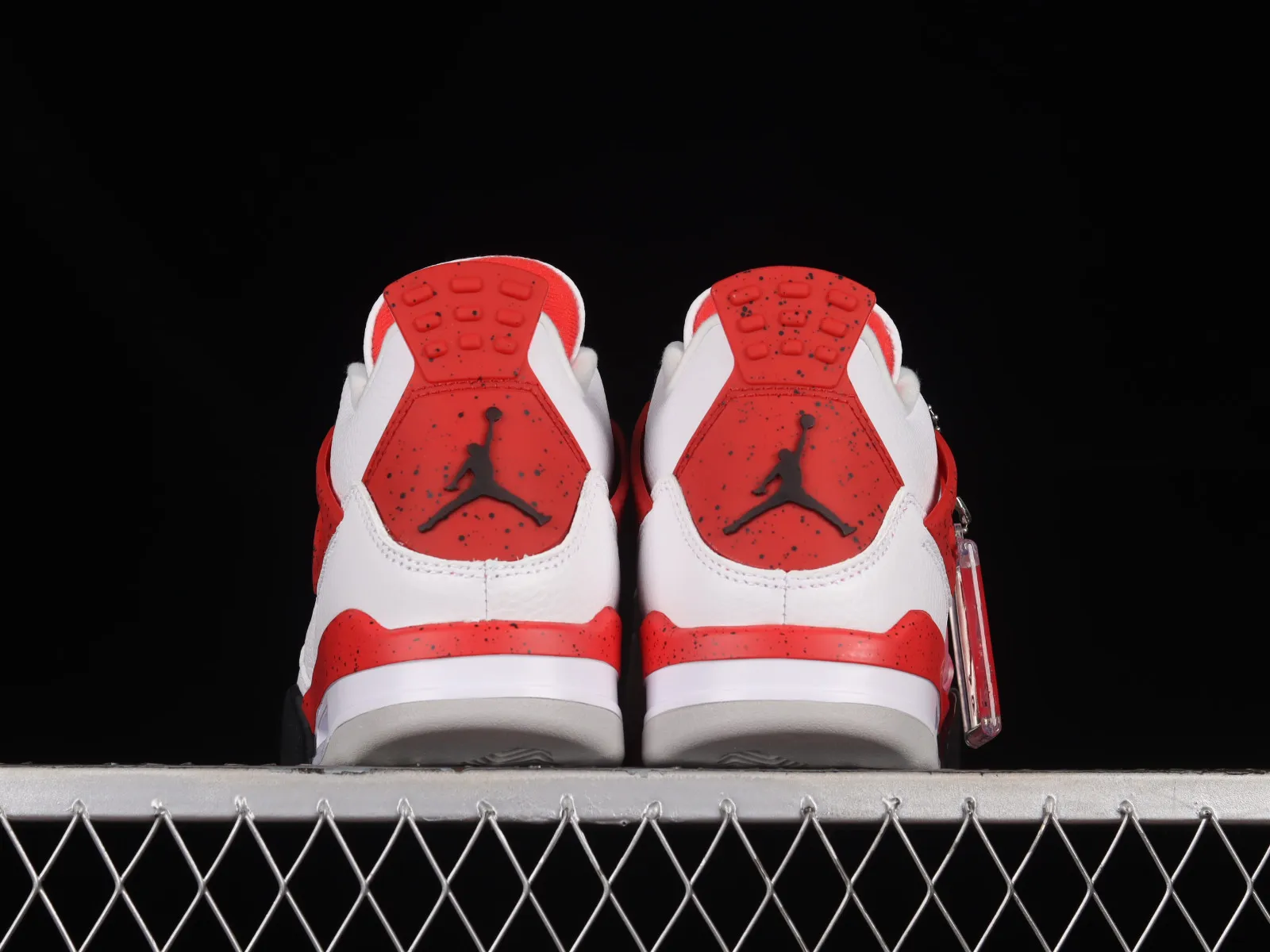 Air Jordan 4 Red Cement White Fire Red Black Neutral Grey DH6927-161