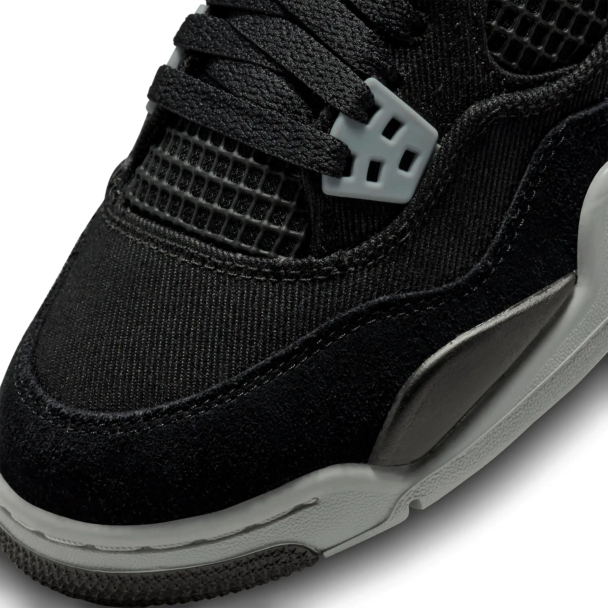 Air Jordan 4 Retro Black Canvas (GS)