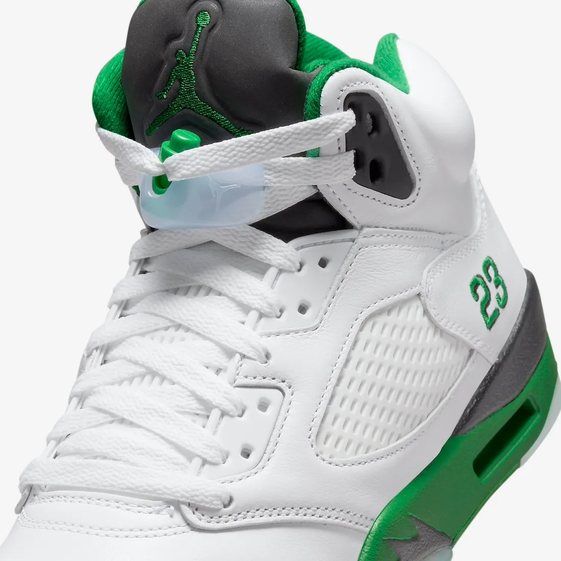 Air Jordan 5 Retro Lucky Green White Ice Blue Black DD9336-103