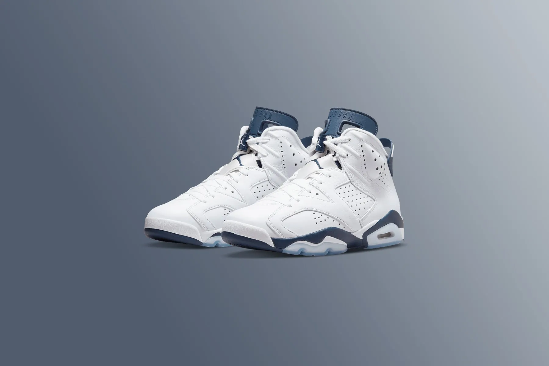 Air Jordan 6 Retro - White/Midnight Navy