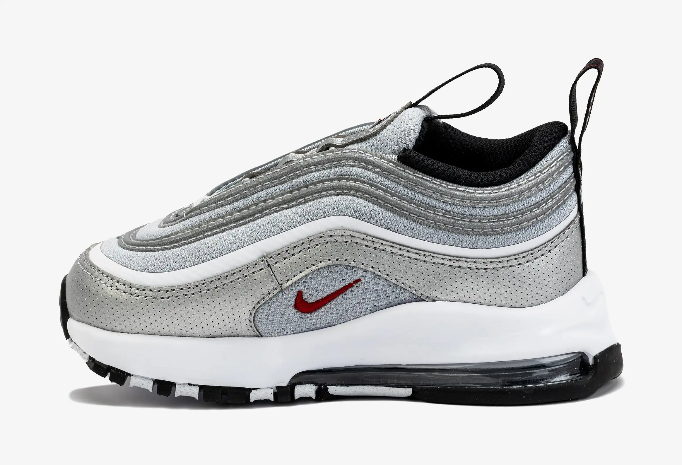 Air Max 97 Silver Bullet Infant Toddler Lifestyle Shoes (Silver)