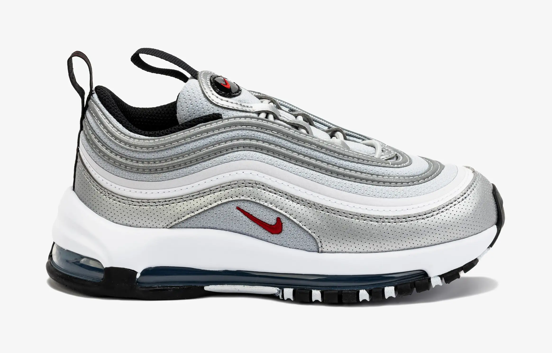 Air Max 97 Silver Bullet Preschool Lifestyle Shoes (Silver)